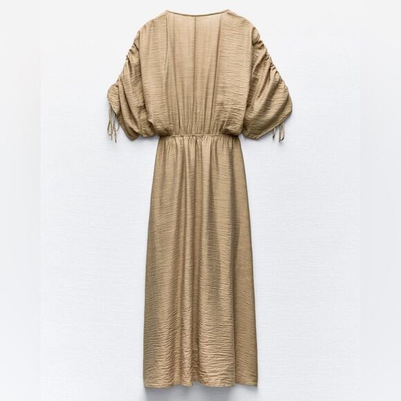 ZARA MIDI TUNIC DRESS - Picture 6 of 10